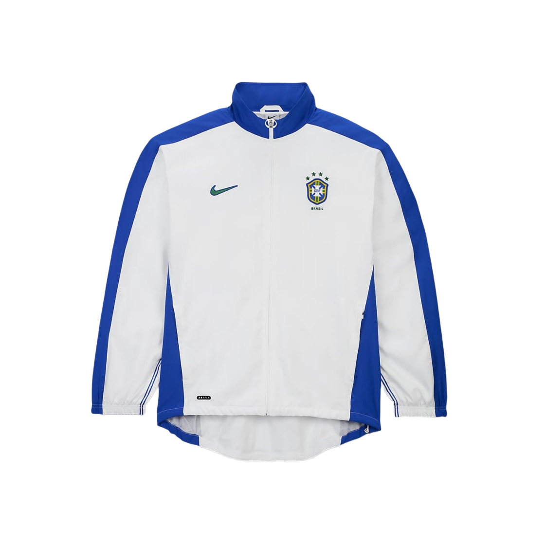 ふなさん ●美品●F.C.R.B. NIKE●ジップアップ●トラックジャケ Nike Brazil 1998 Reissue Soccer Replica Track Jacket White