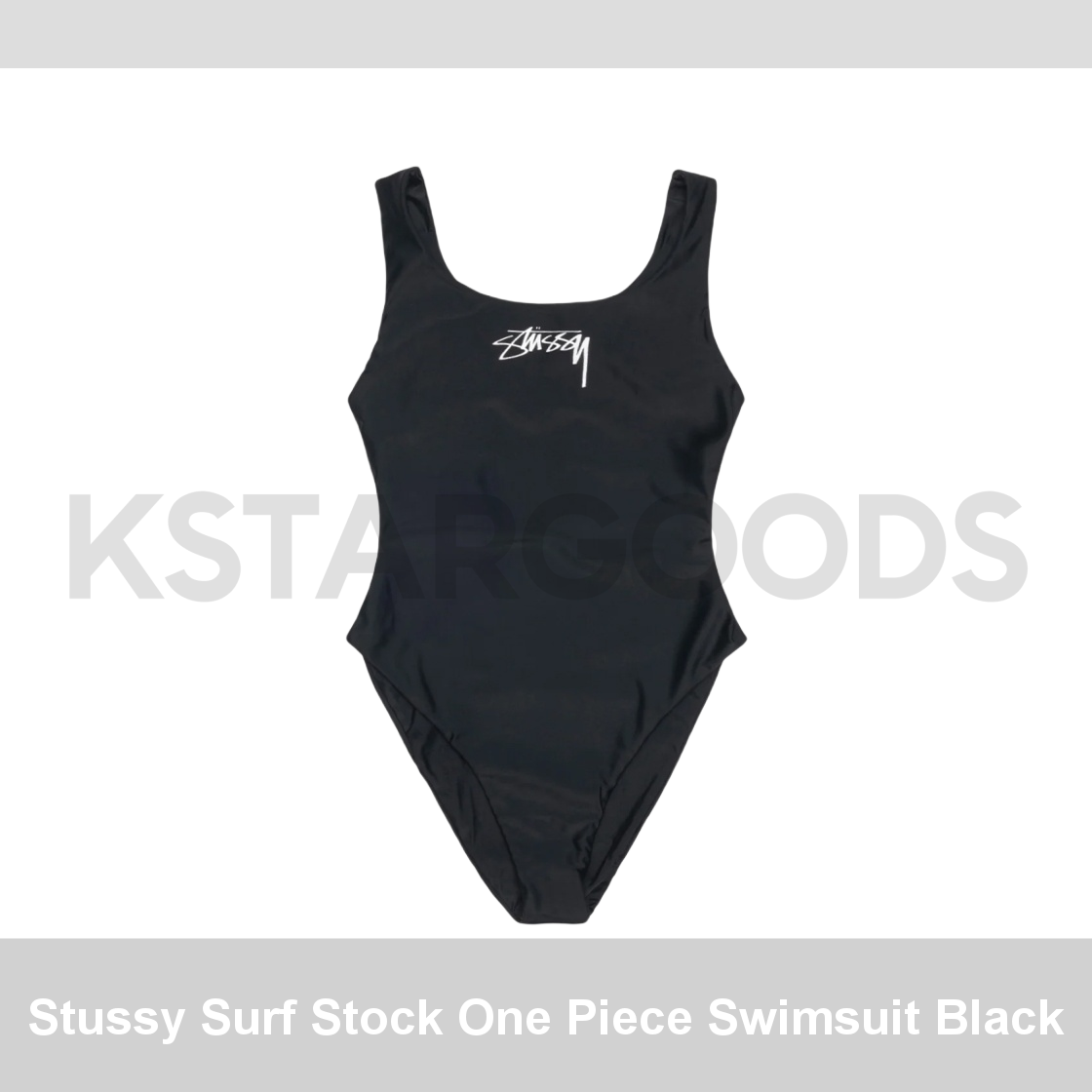 Stussy Surf Stock One Piece Swimsuit Black | eBay