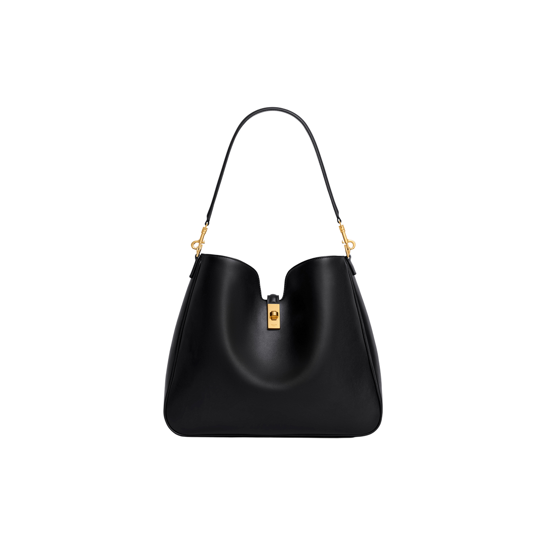 Celine Medium Camille 16 Soft Bag in Smooth Calfskin Black
