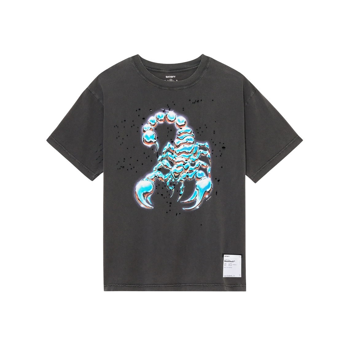 Satisfy Mothtech T-Shirt Aged Black | eBay